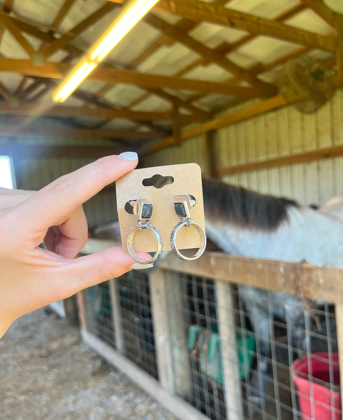The Boulder Bay Hoop Earrings