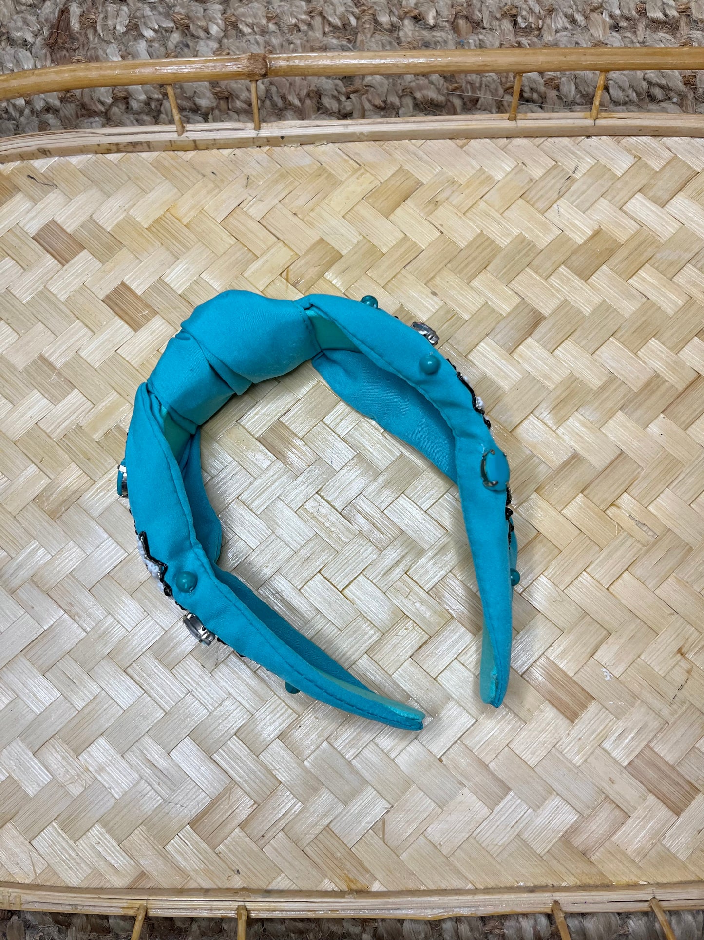 Turquoise Aztec Headband