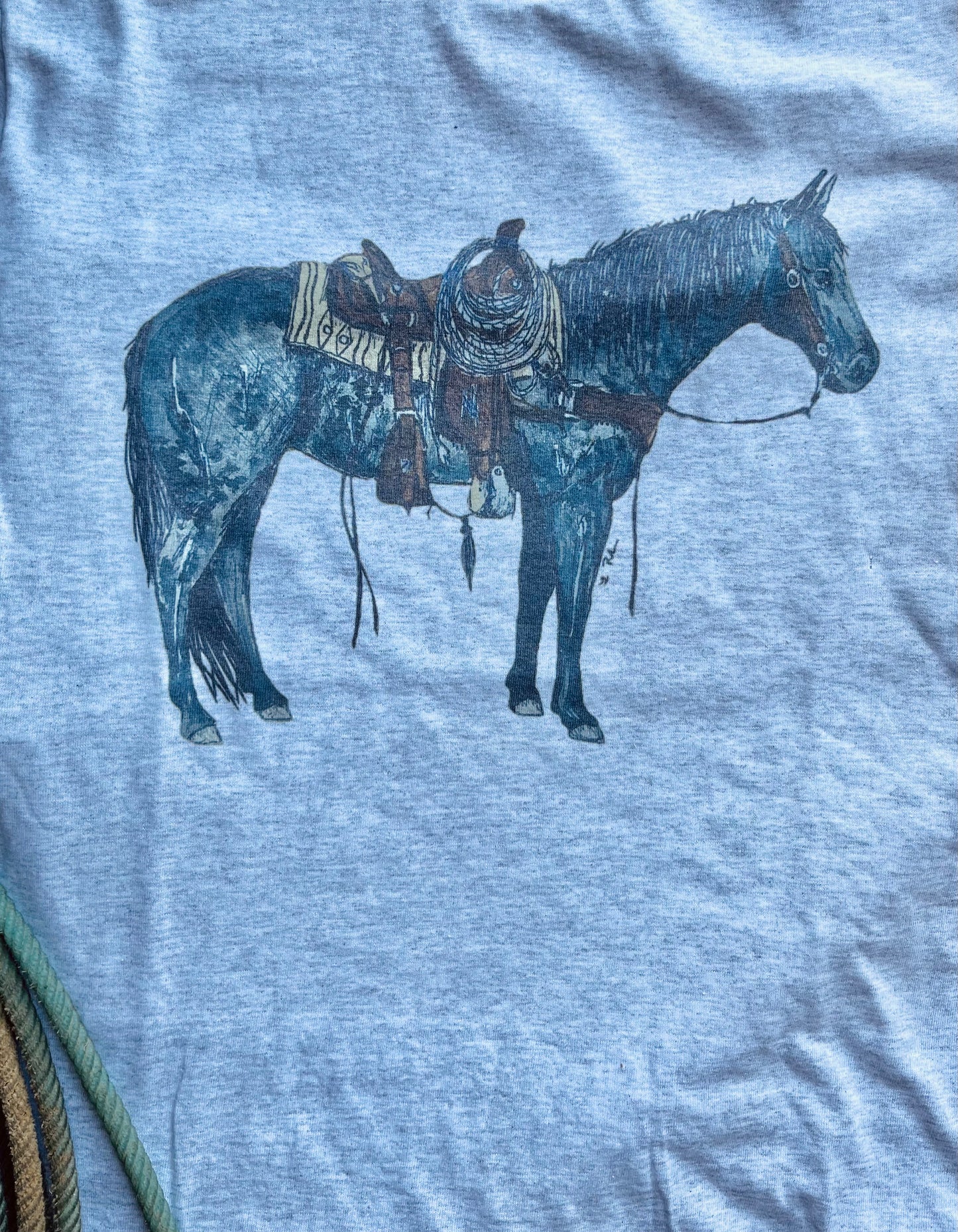 The Blue Roan Tee