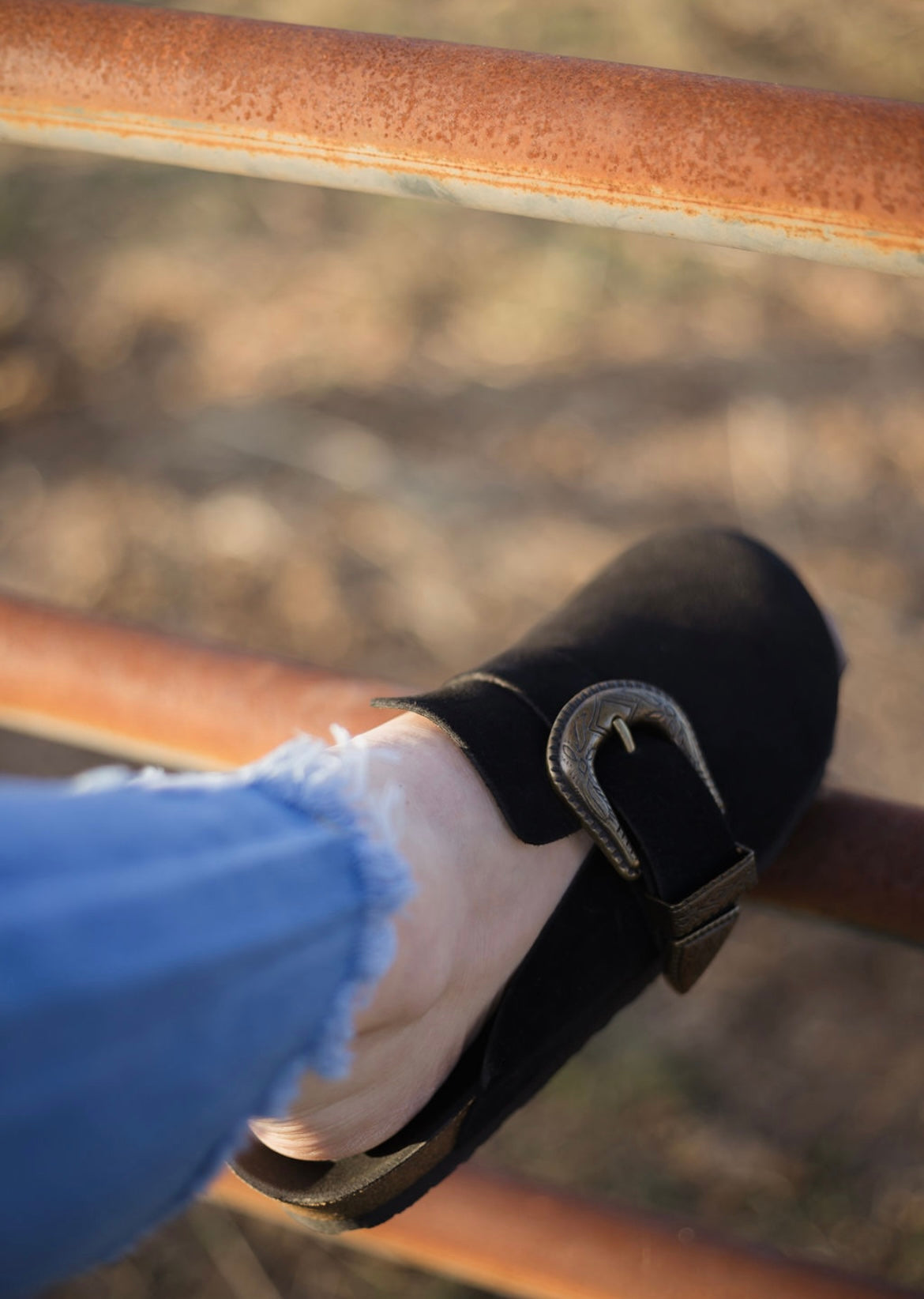 The Buckle Clog Shoes