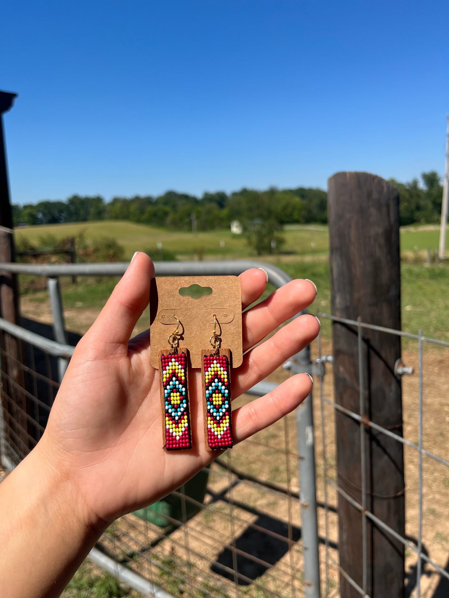 The Mesa Bead Earrings