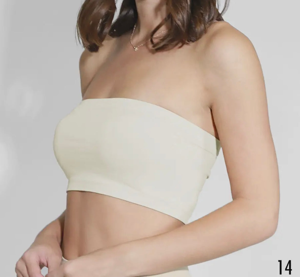 Ivory Bandeau Top