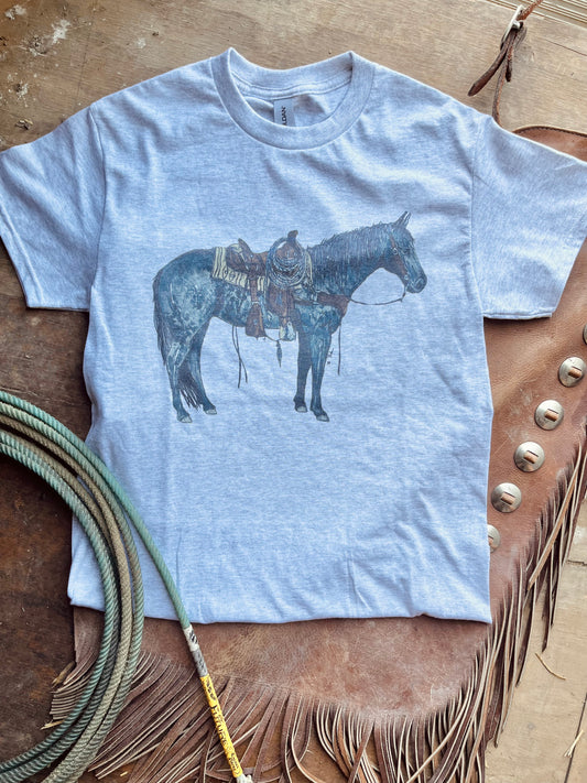 The Blue Roan Tee