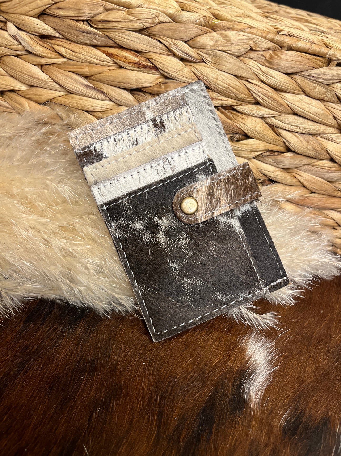 Cowhide Credit Card Wallet