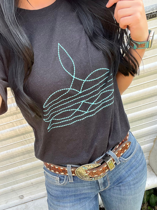 The Boot Stitch Graphic Tee