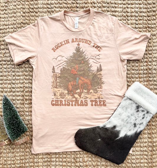 Rockin’ Around The Christmas Tree Graphic Tee
