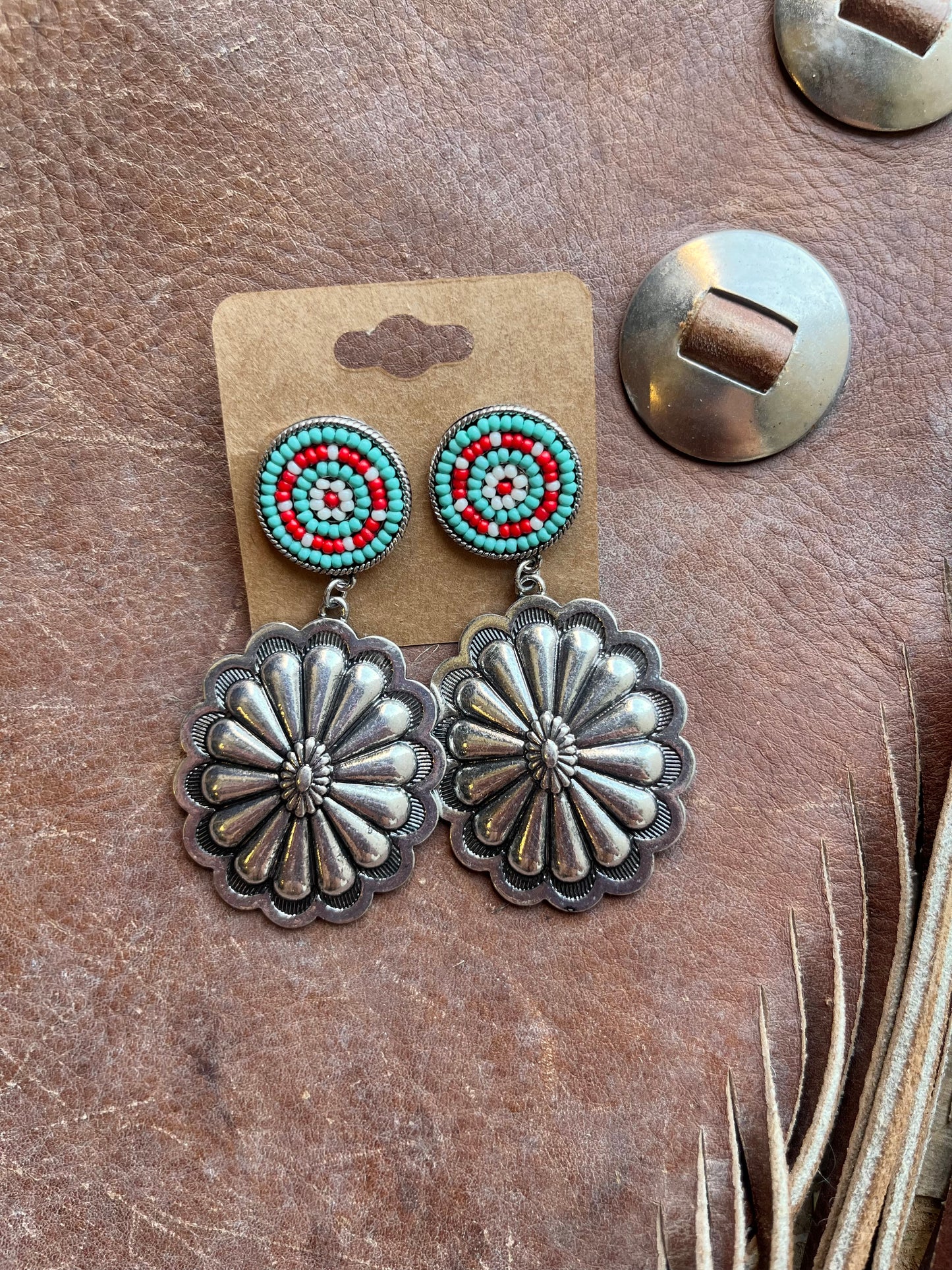 The Kingsville Concho Earrings