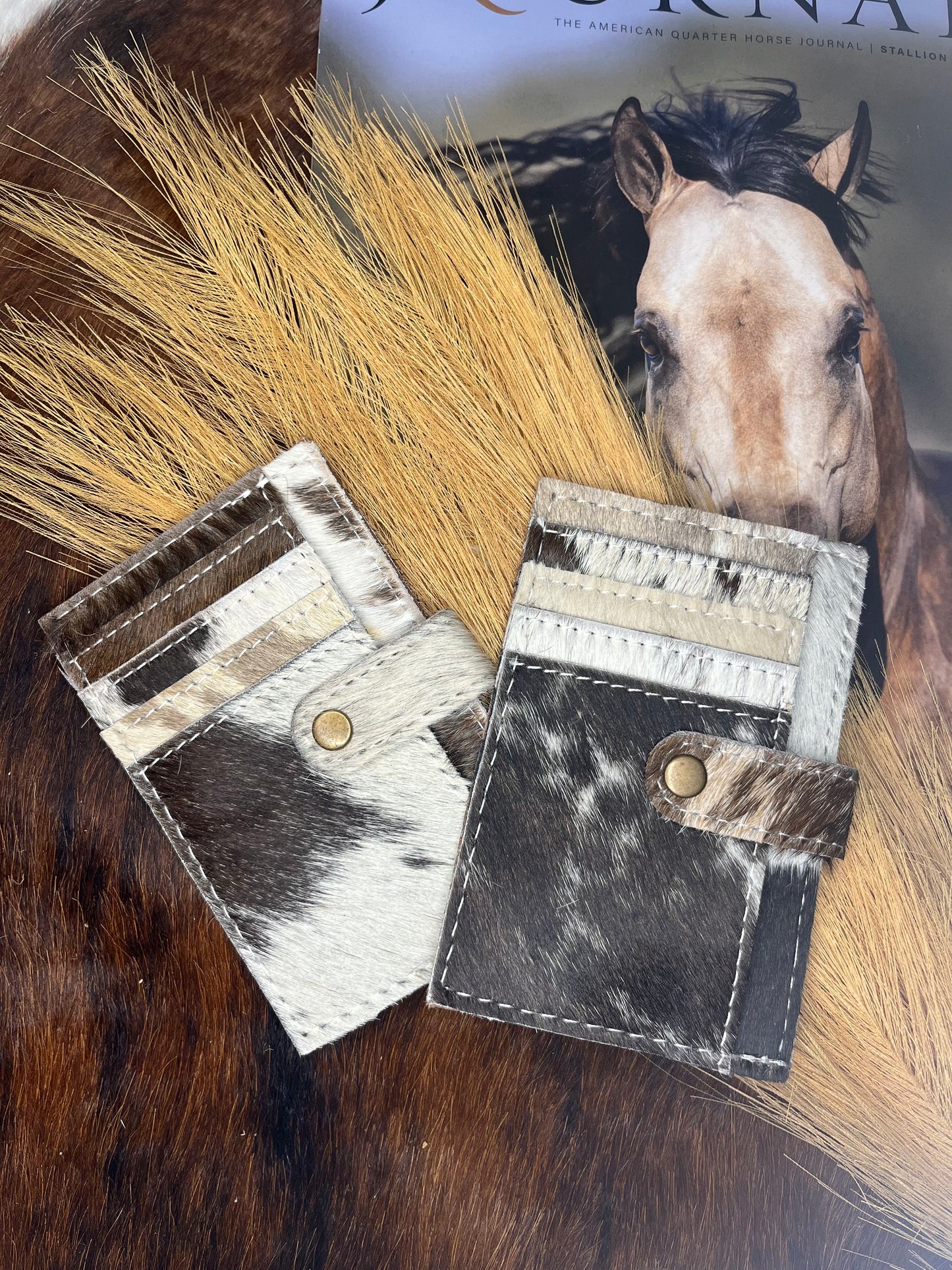 Cowhide Credit Card Wallet