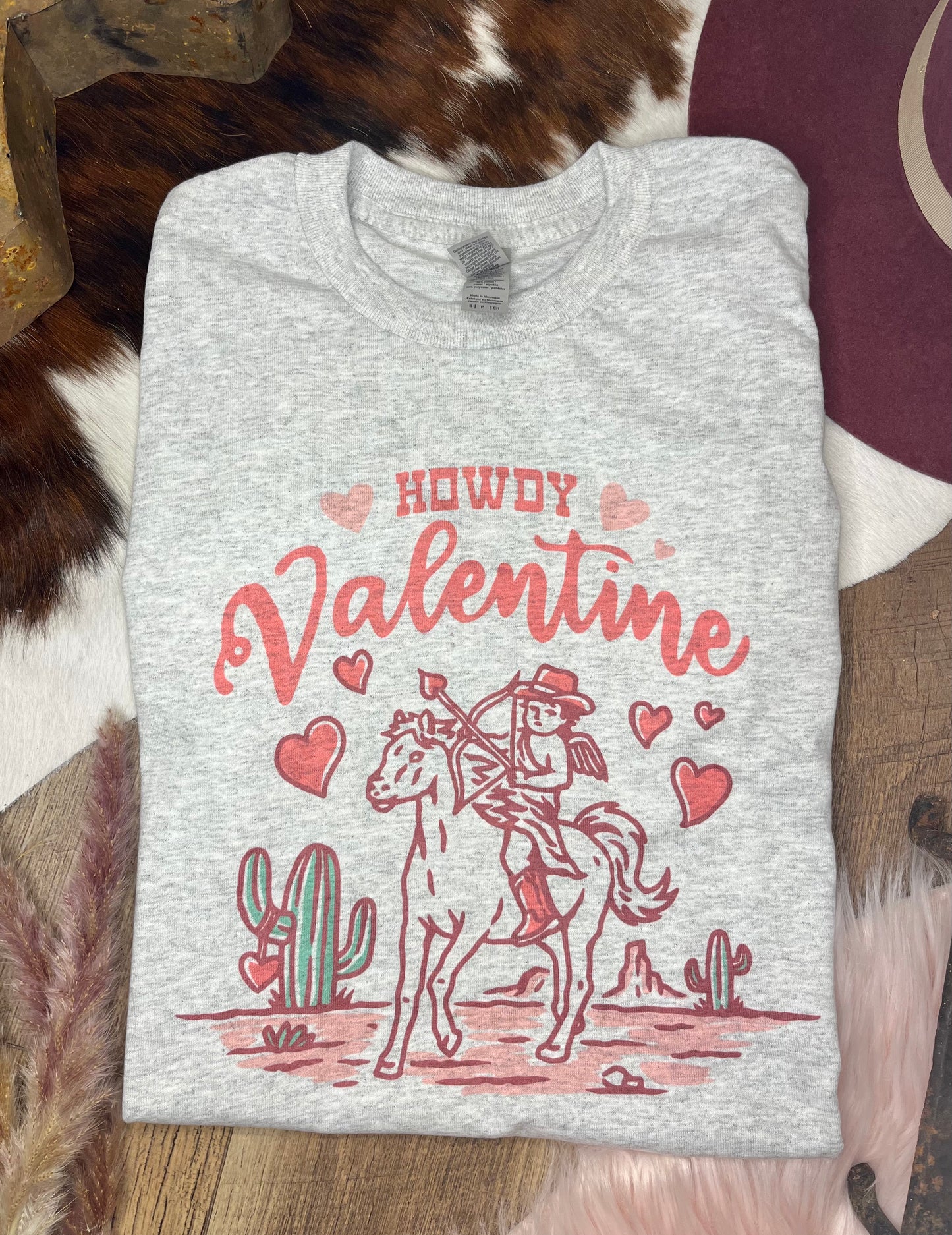 Howdy Valentine Graphic Tee