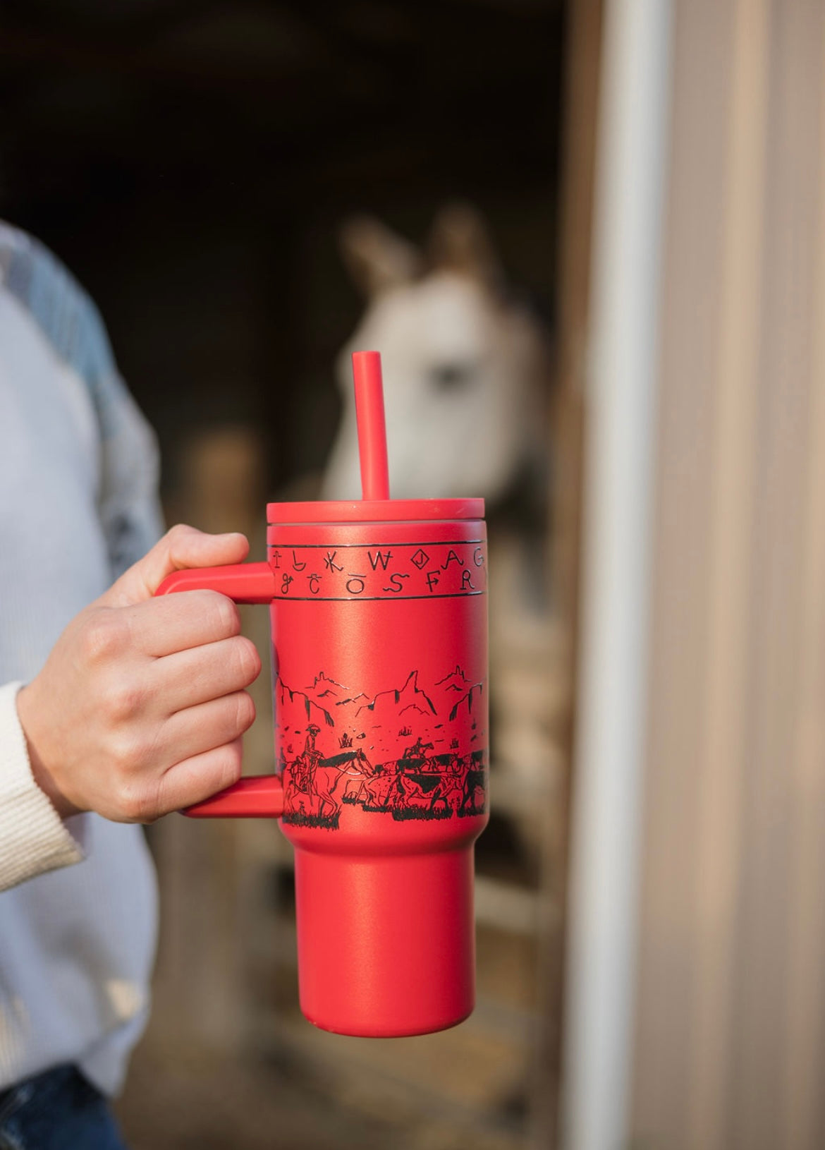 Cattle Drive Tumbler