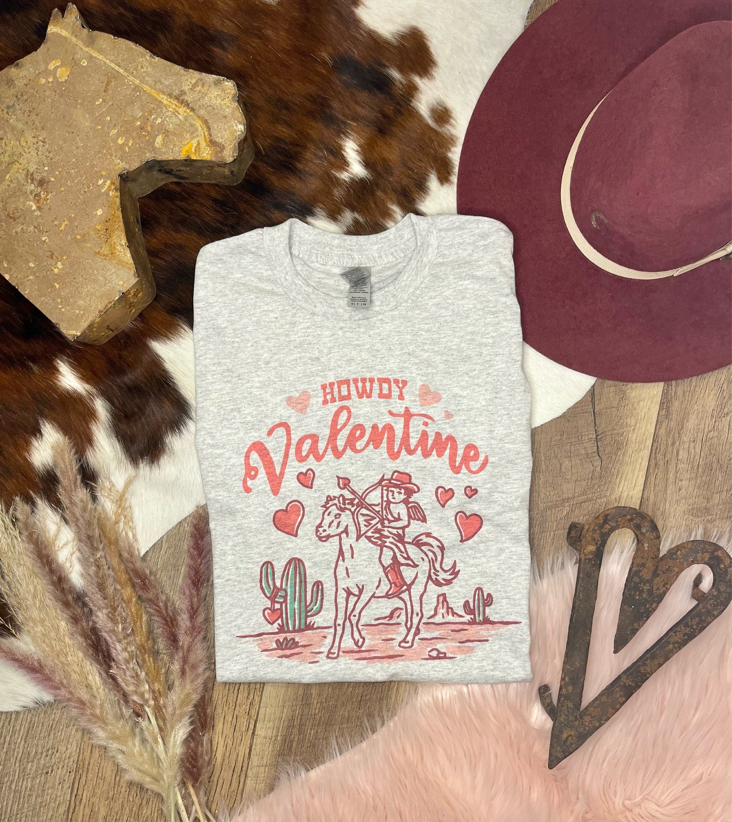 Howdy Valentine Graphic Tee