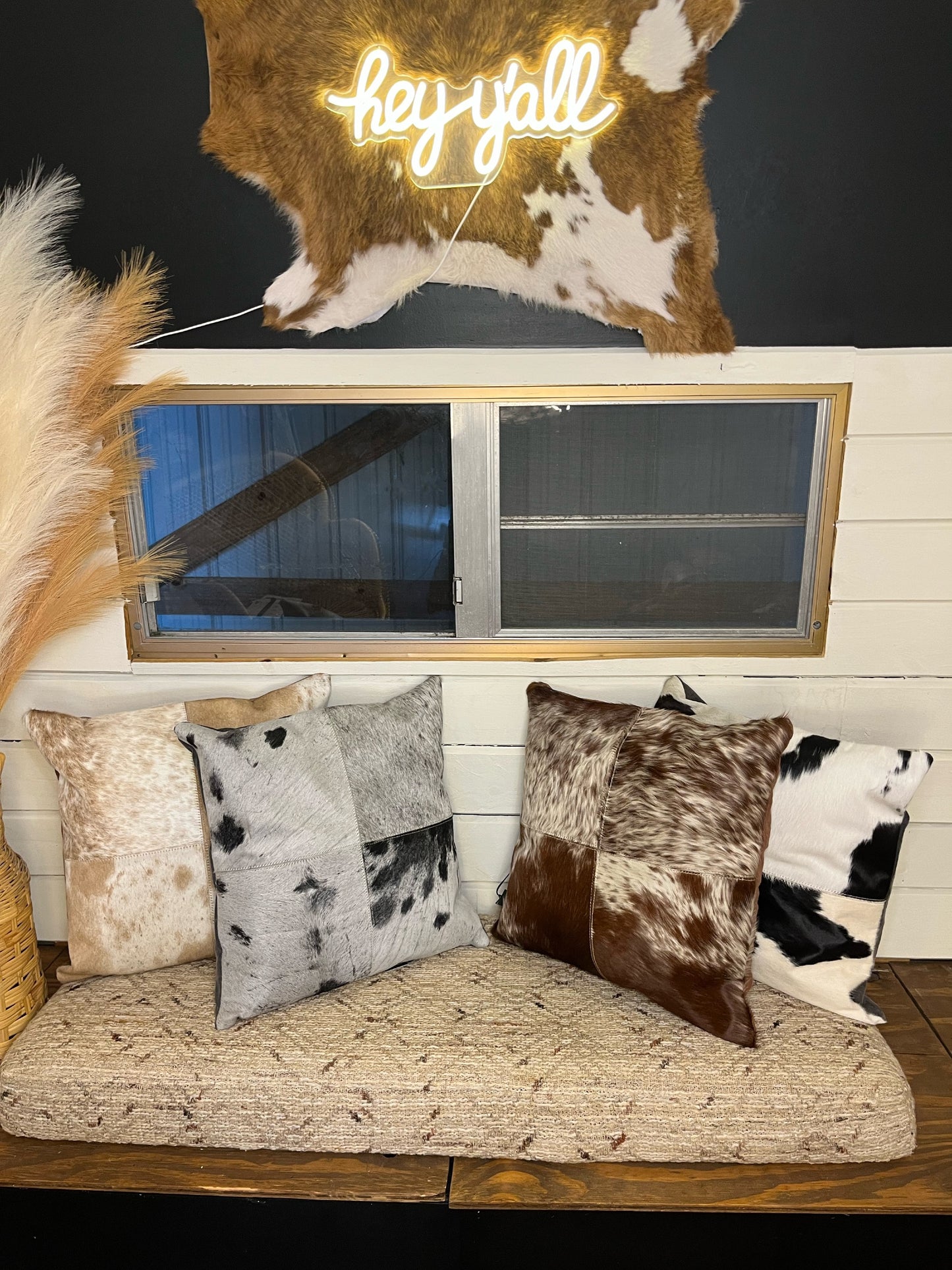 Cowhide Pillows