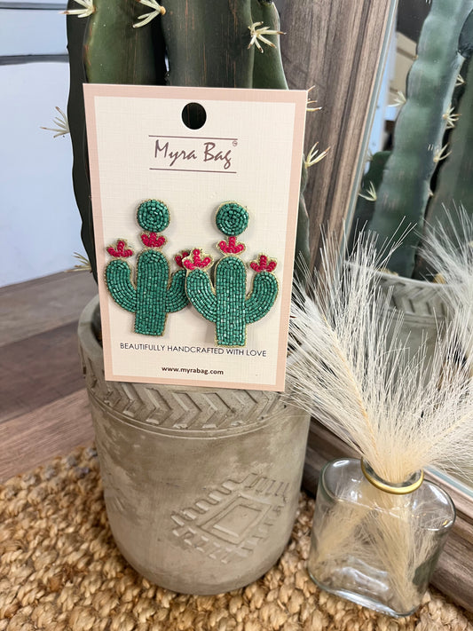 The Cactus Joy Earrings