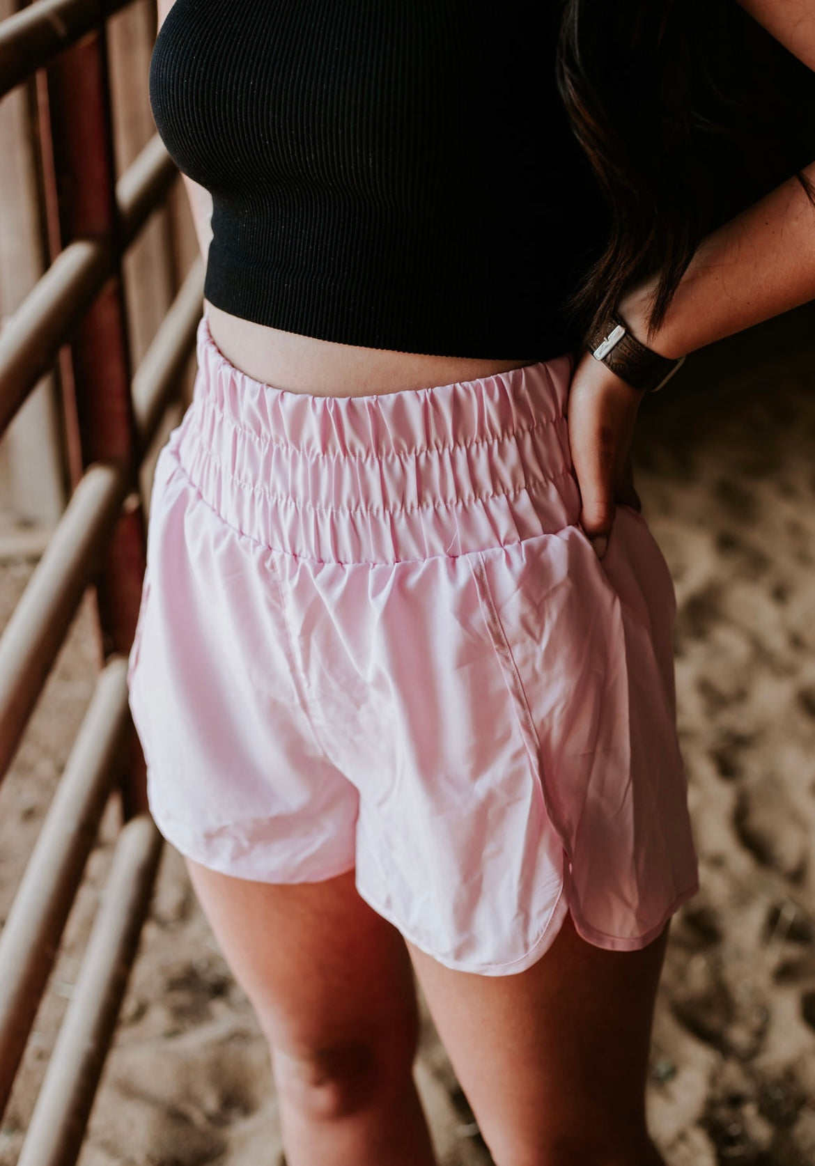 The Pink Harlem Shorts