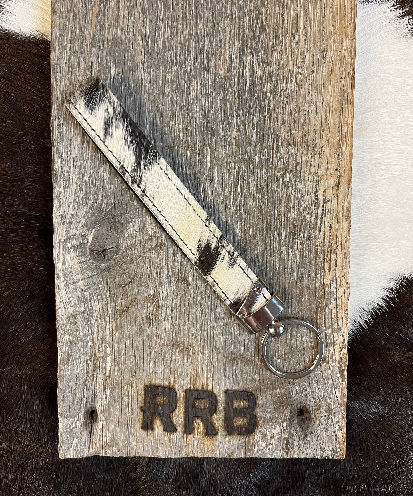 Cowhide Key Chains