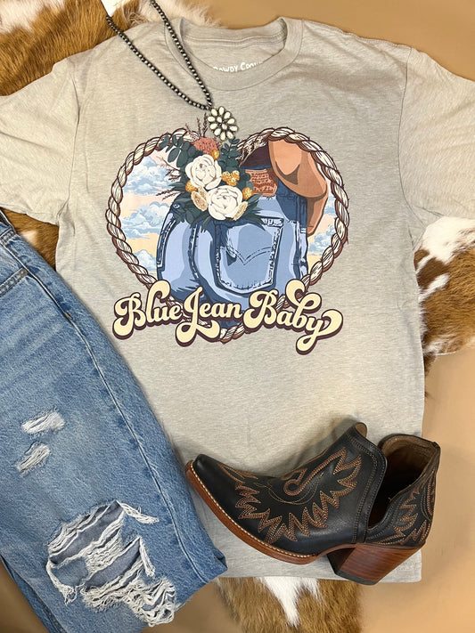 Blue Jean Baby Tee